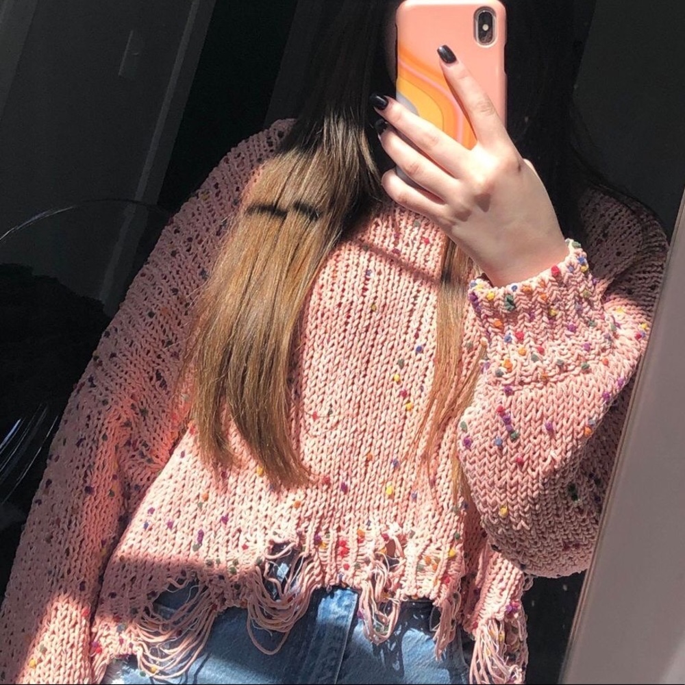 Wild Honey Rainbow Sweater